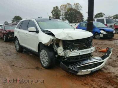 2009 Ford EDGE Edge Limit, белый — VIN 2FMDK39C39BA53454, Copart