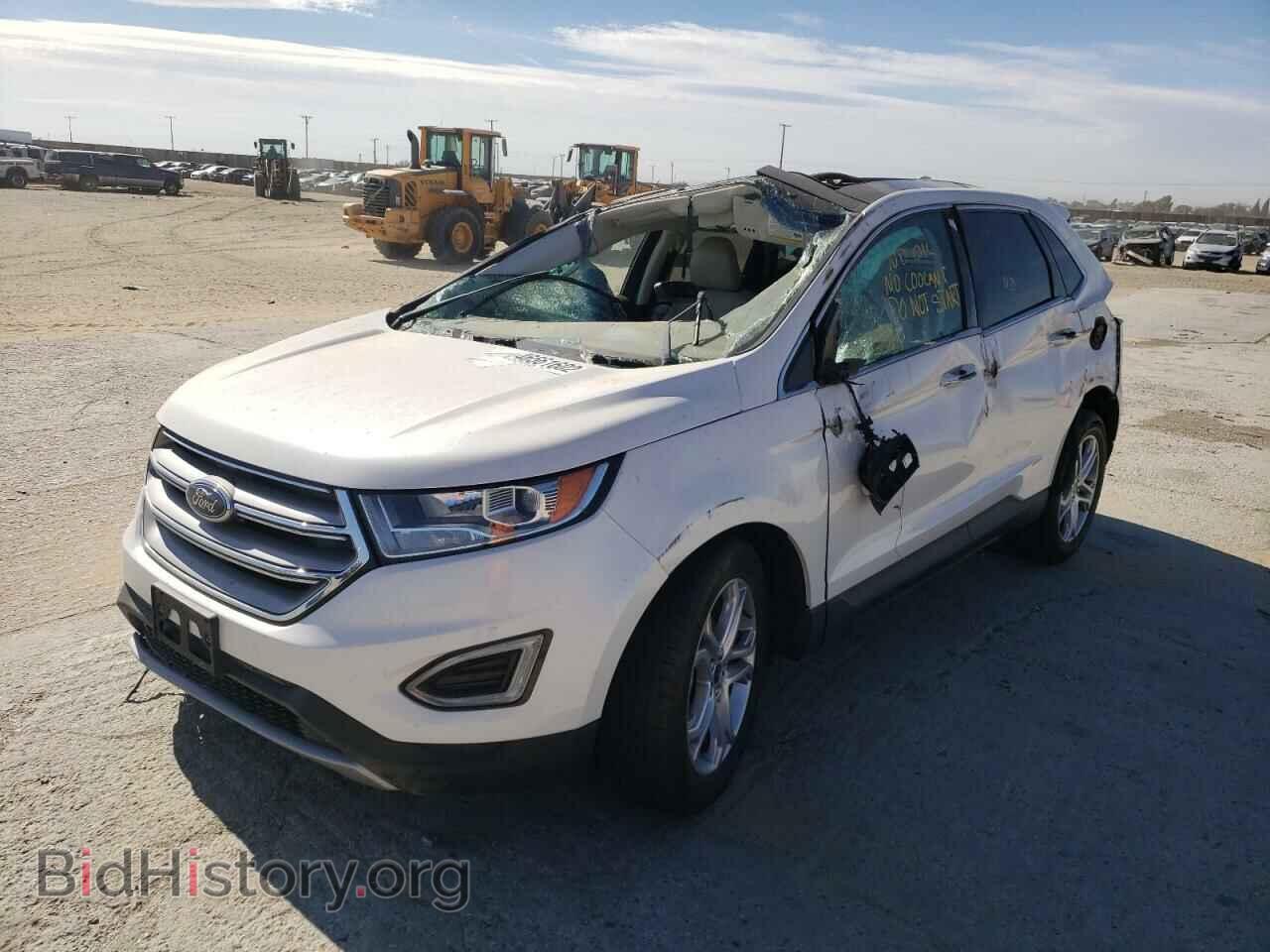 2017 FORD EDGE - VIN: 2FMPK3K95HBB17018 - Фото 2