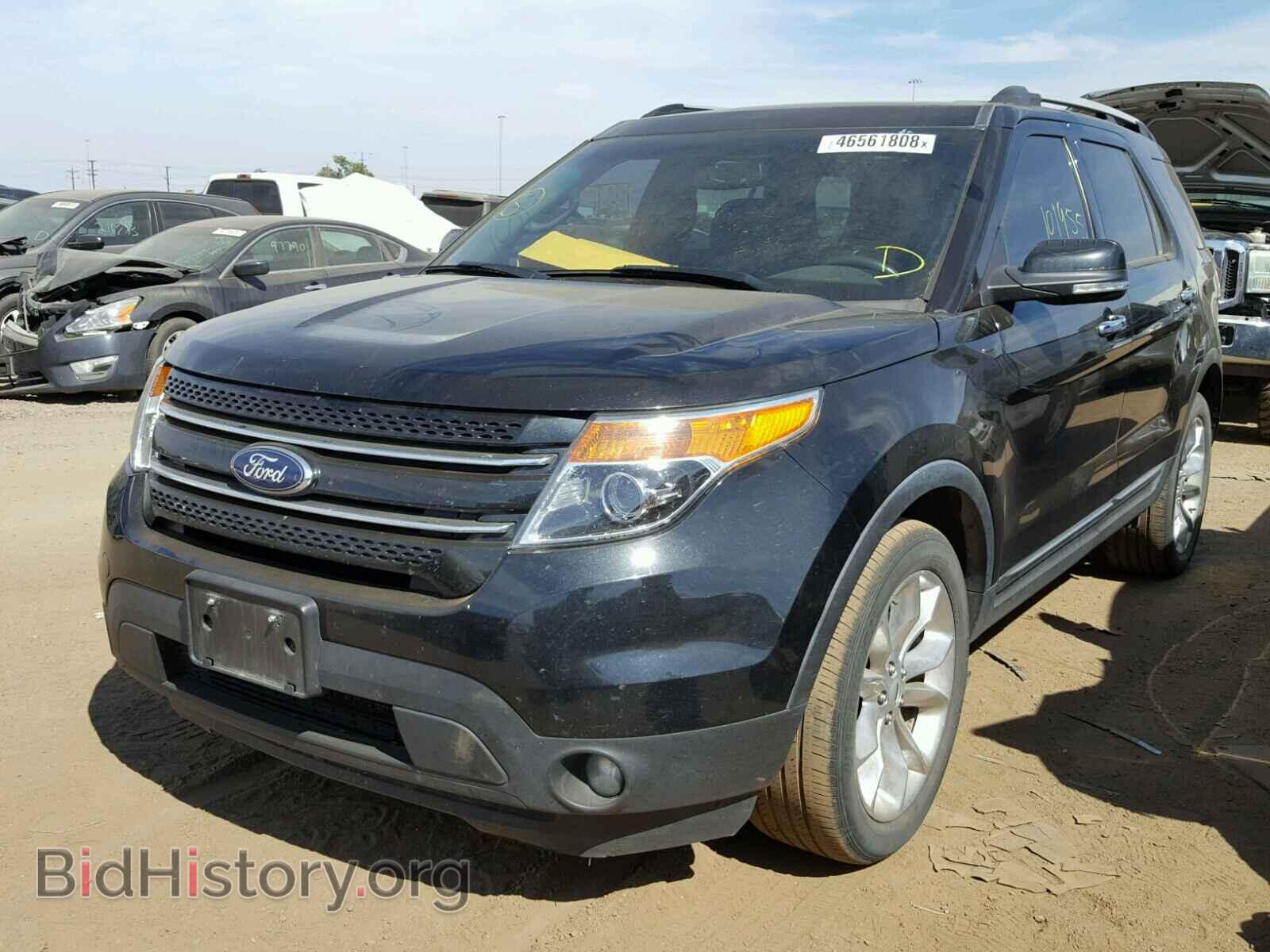 2013 FORD EXPLORER L - VIN: 1FM5K8F87DGB47808 - Фото 2