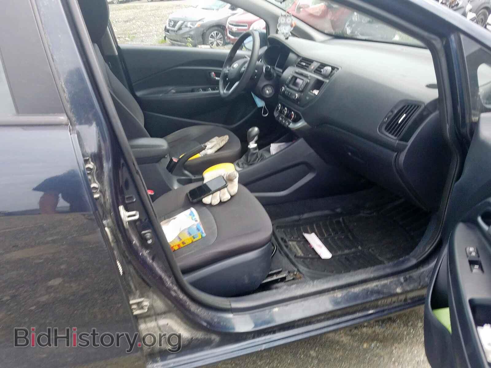 2013 KIA RIO - VIN: KNADM4A37D6298049 - Фото 5