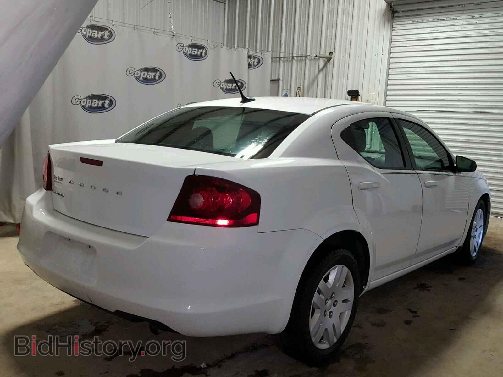 2014 DODGE AVENGER - VIN: 1C3CDZAB8EN129544 - Фото 4