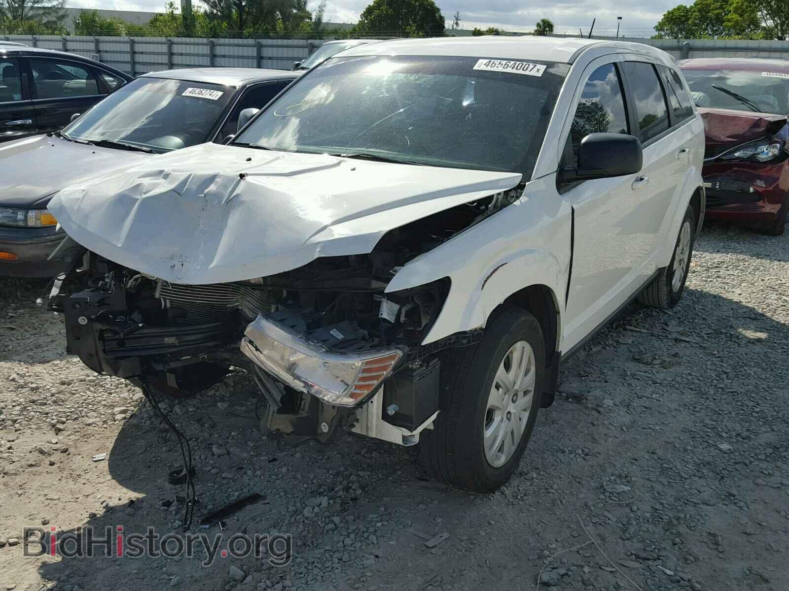 2014 DODGE JOURNEY - VIN: 3C4PDCAB0ET181809 - Фото 2