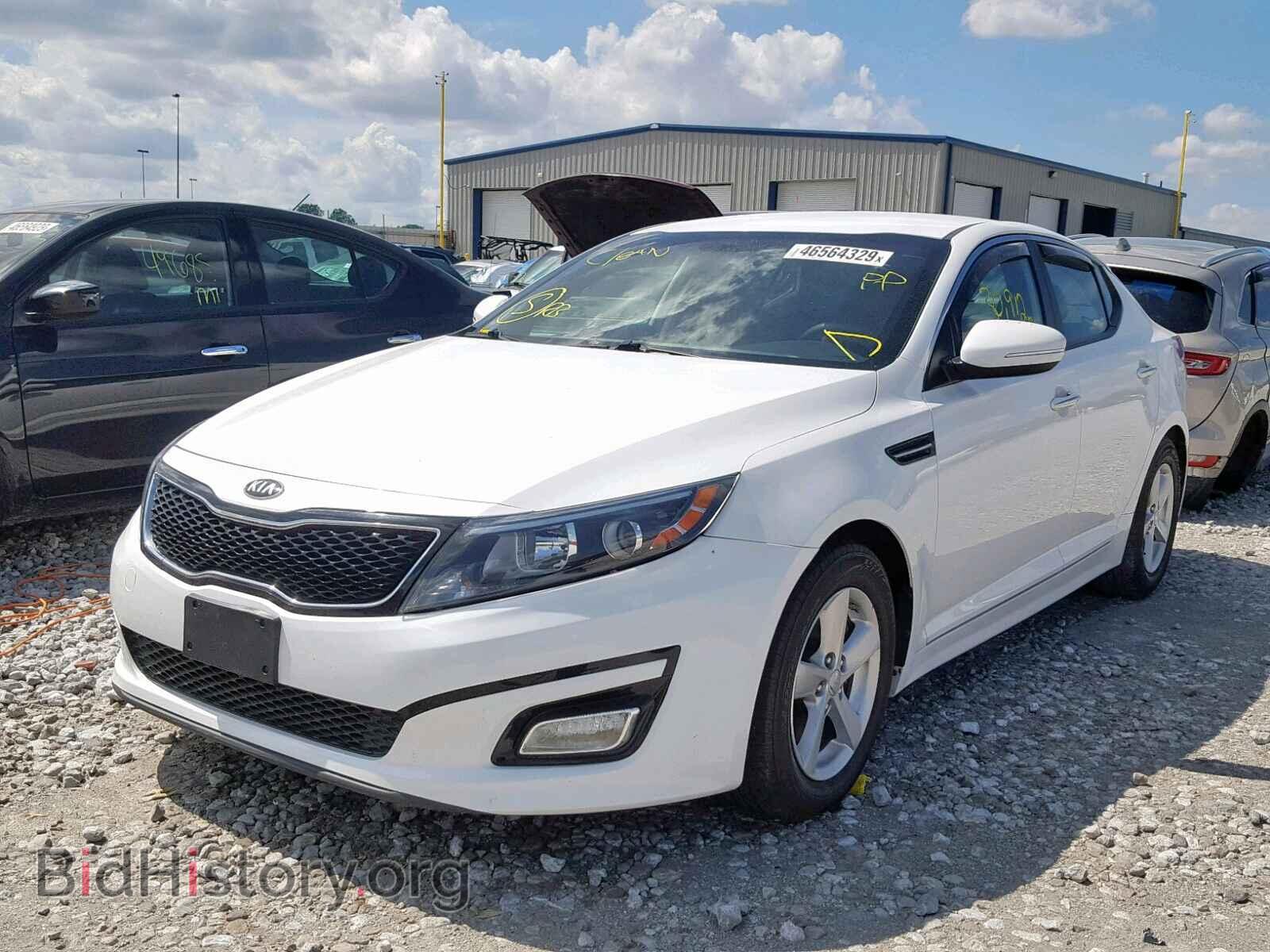 2015 KIA OPTIMA LX - VIN: KNAGM4A72F5575697 - Фото 2
