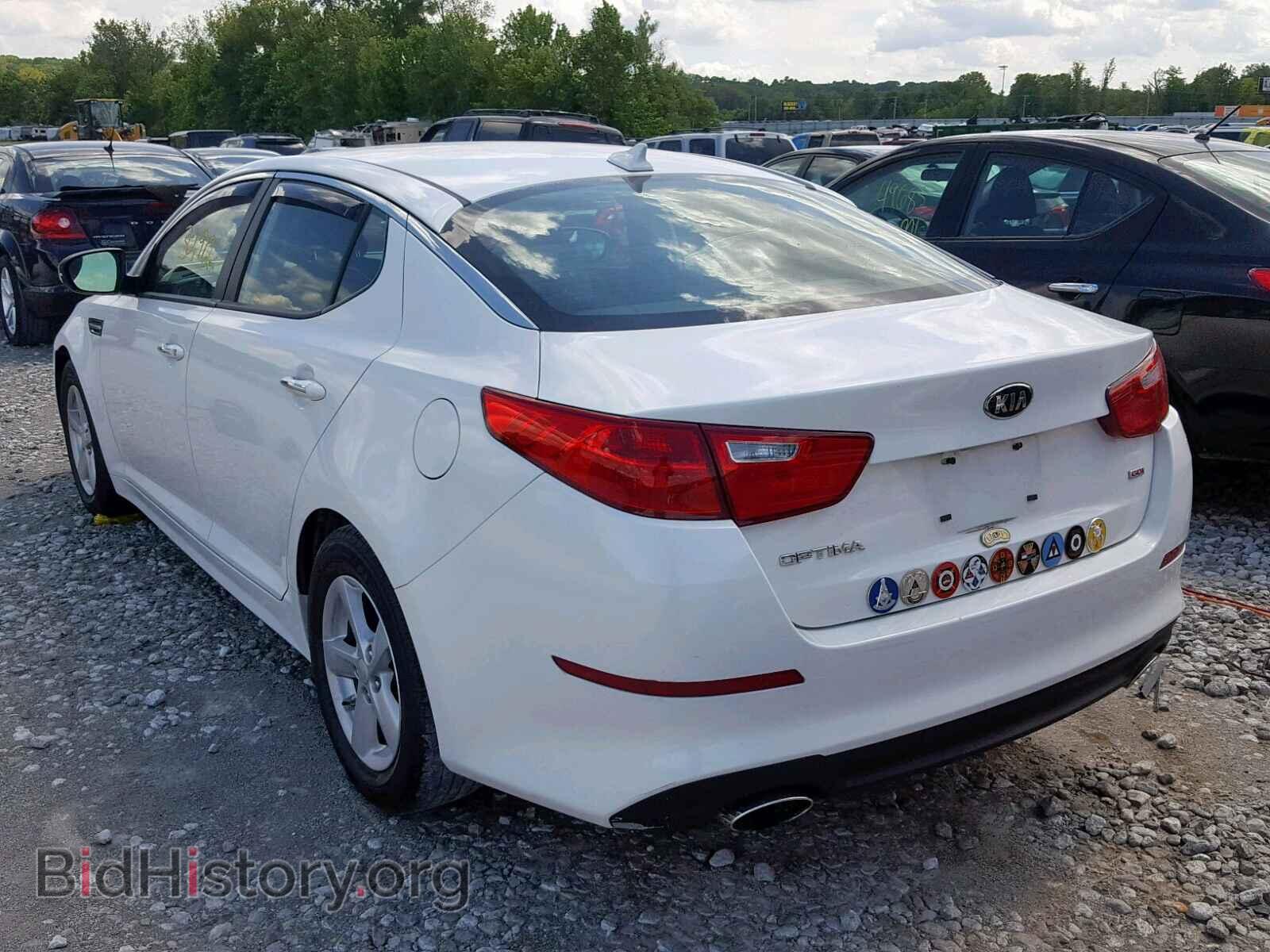 2015 KIA OPTIMA LX - VIN: KNAGM4A72F5575697 - Фото 3