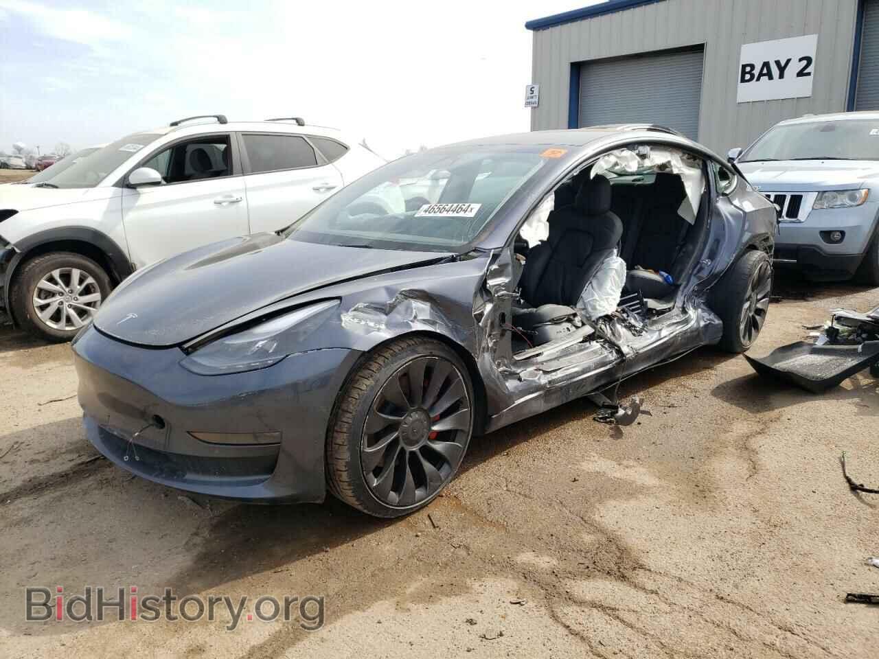 Photo 5YJ3E1EC6NF264842 - TESLA MODEL 3 2022