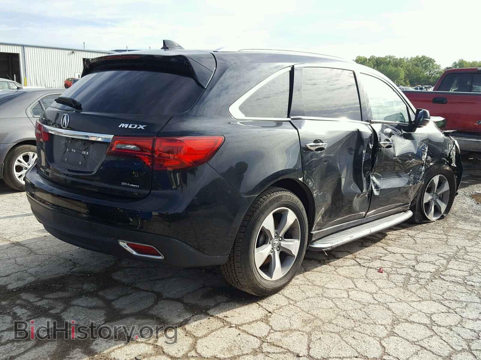 2014 ACURA MDX - VIN: 5FRYD4H26EB014271 - Фото 4