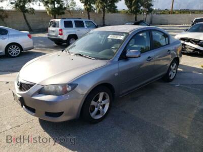 2006 Mazda 3 3 I, серебристый — VIN JM1BK12G061514906, Copart