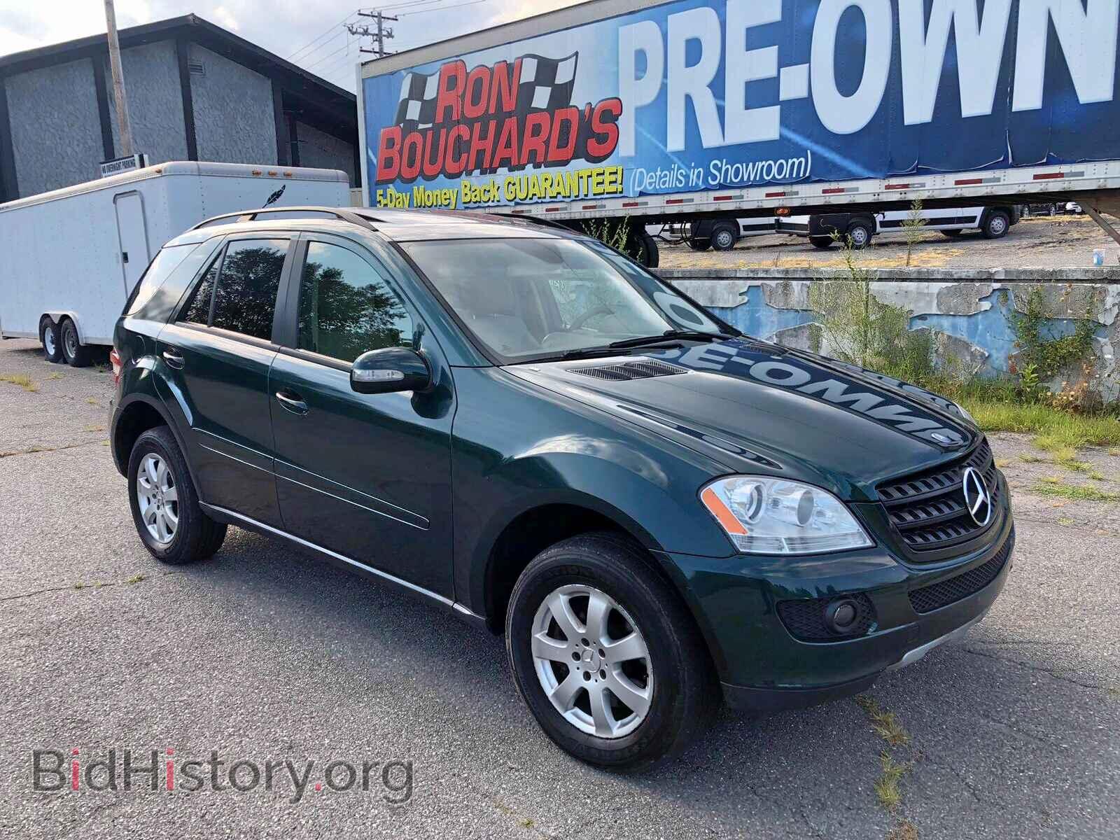 Фотография 4JGBB86E46A009559 - MERCEDES-BENZ ML 350 2006