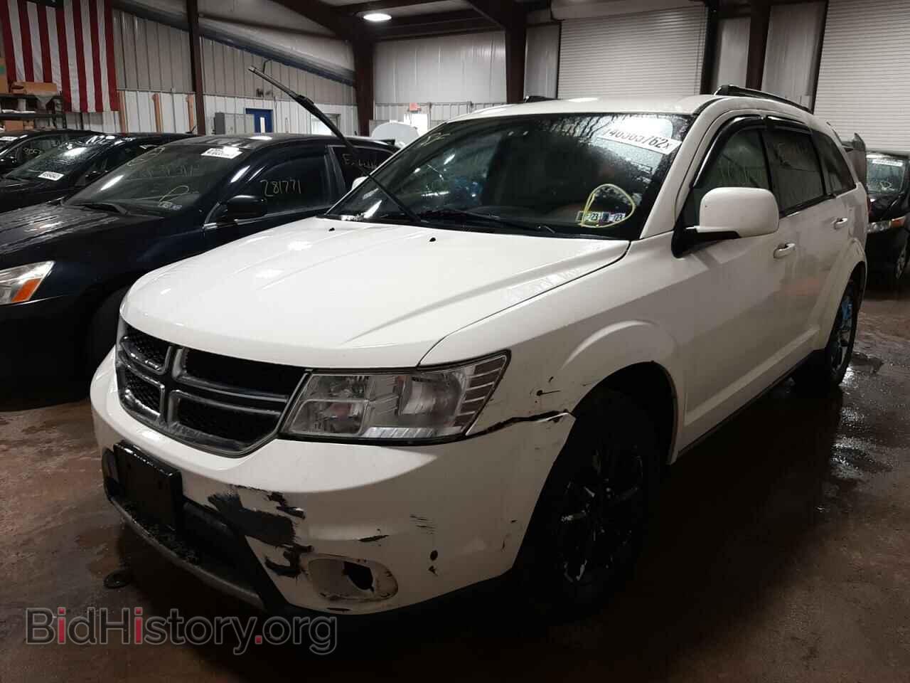 2013 DODGE JOURNEY - VIN: 3C4PDDBG9DT607074 - Фото 2