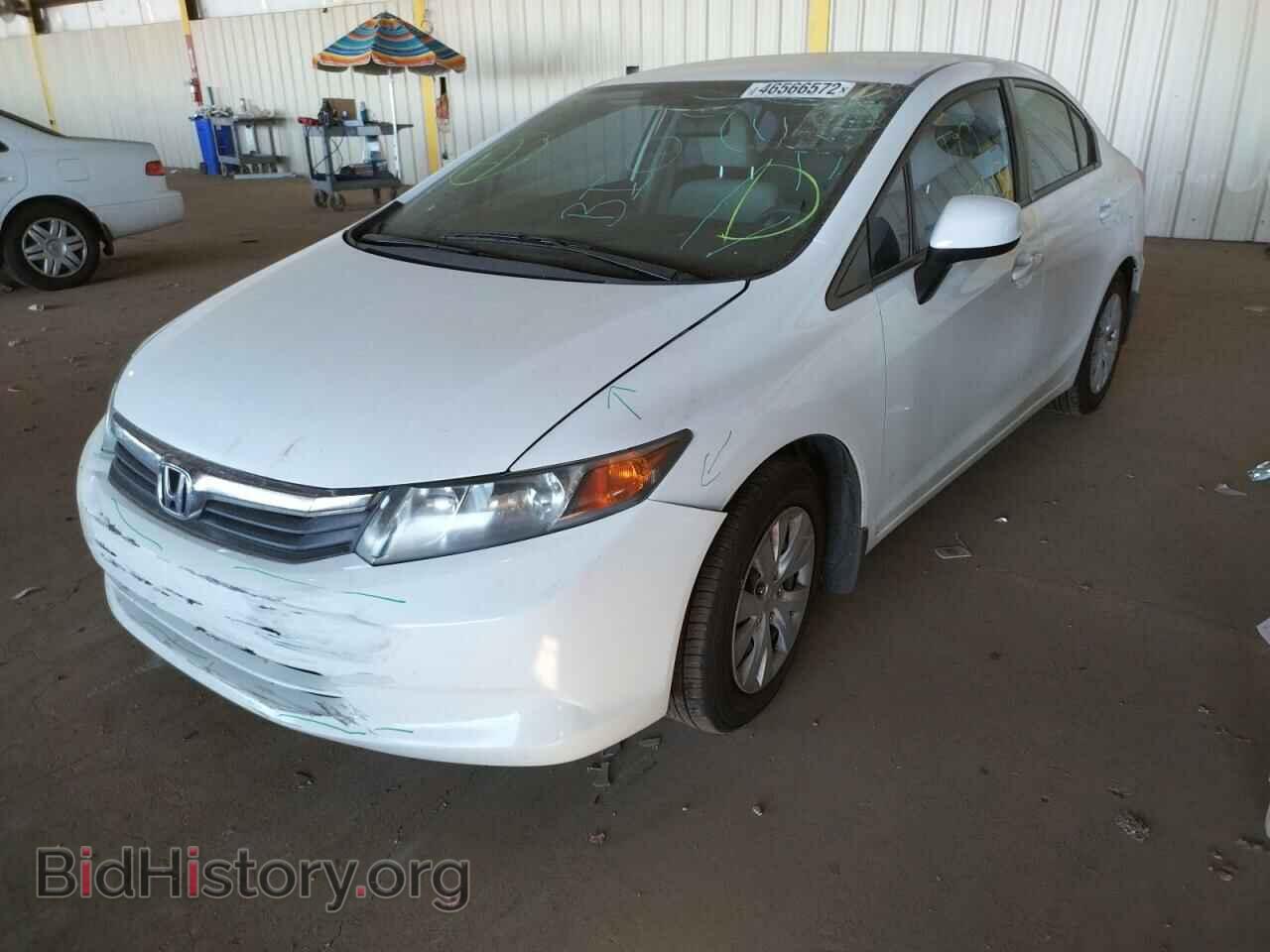2012 HONDA CIVIC - VIN: 19XFB2F51CE347996 - Фото 2