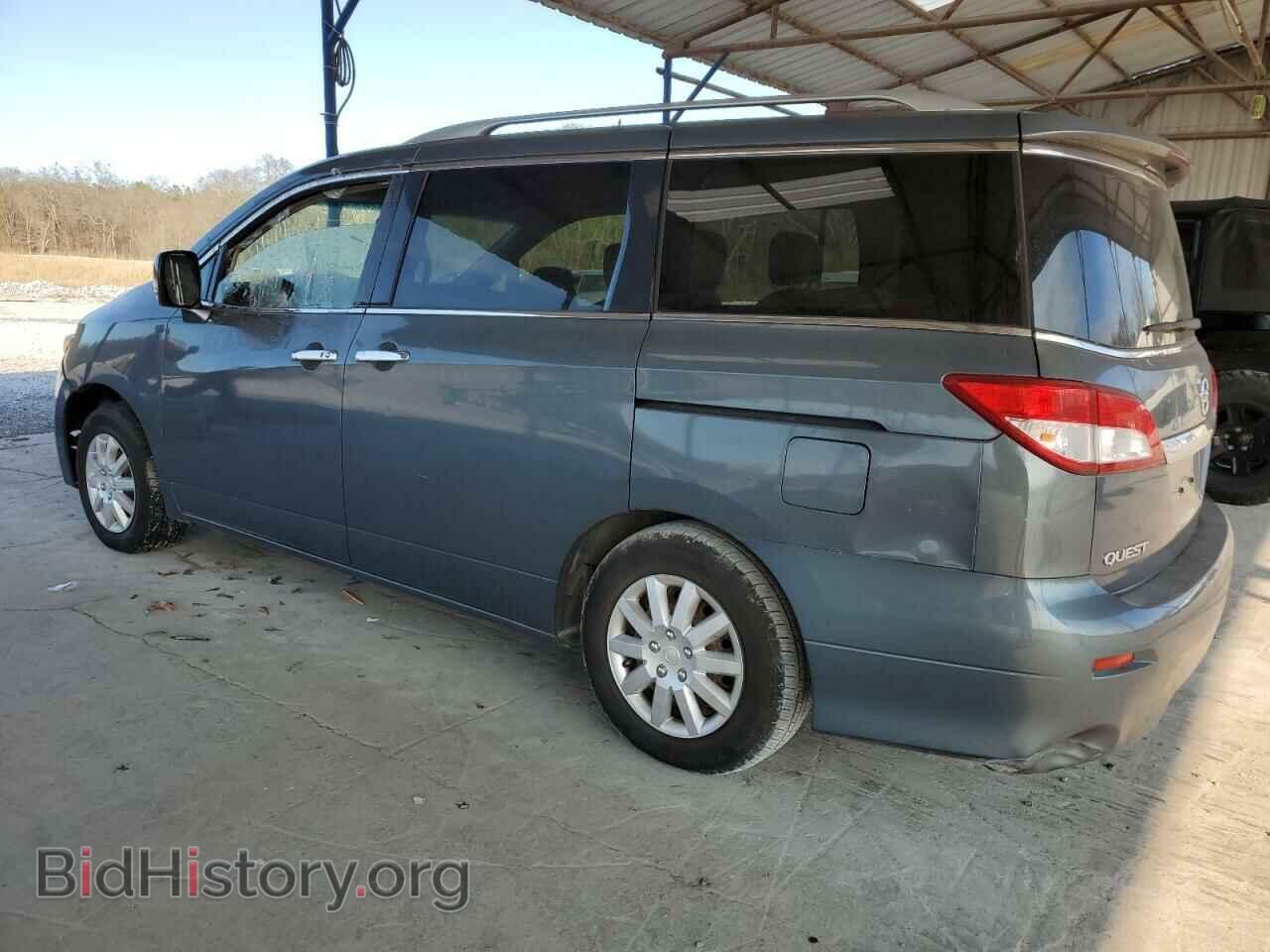2012 NISSAN QUEST - VIN: JN8AE2KP8C9043811 - Фото 2