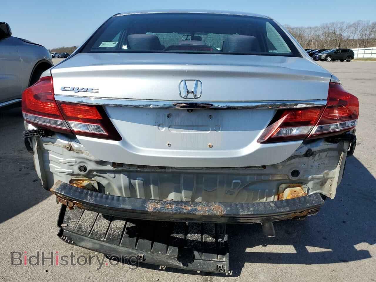 2013 HONDA CIVIC - VIN: 2HGFB2F59DH542011 - Фото 6