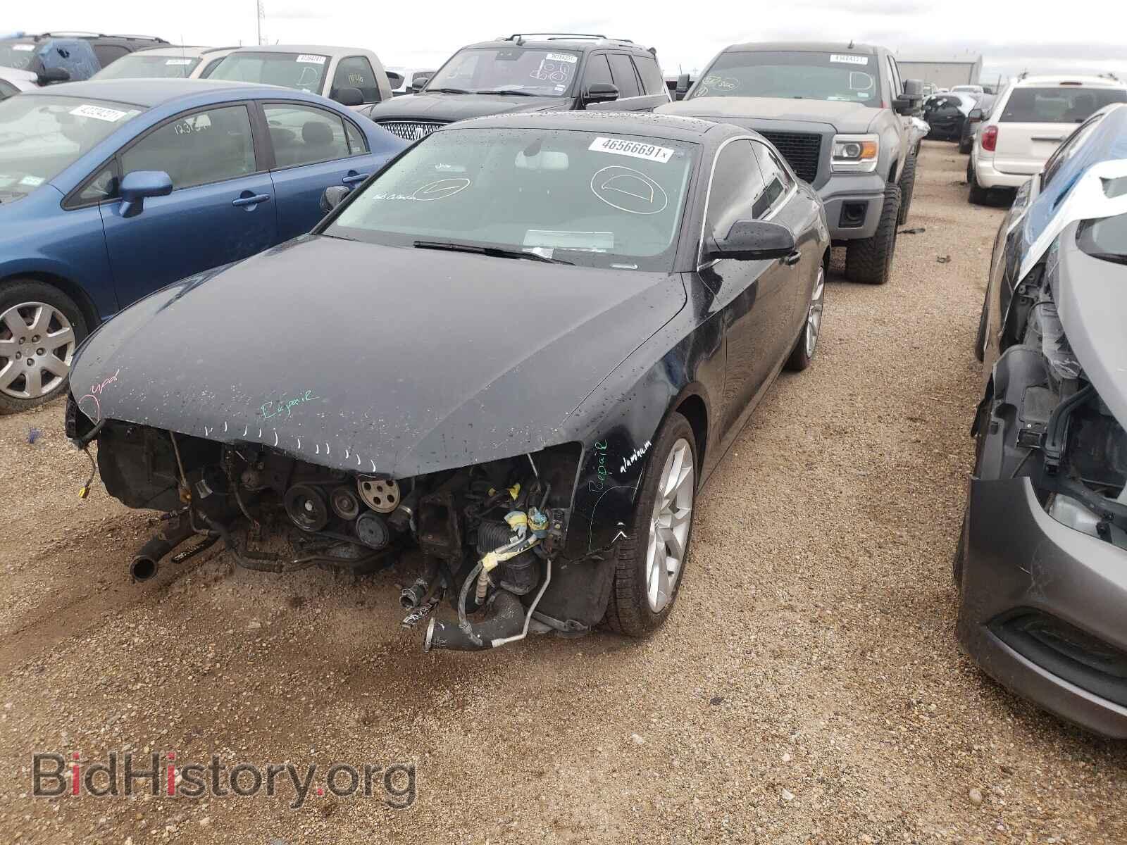 2012 AUDI A5 - VIN: WAUCFAFR2CA030572 - Фото 2