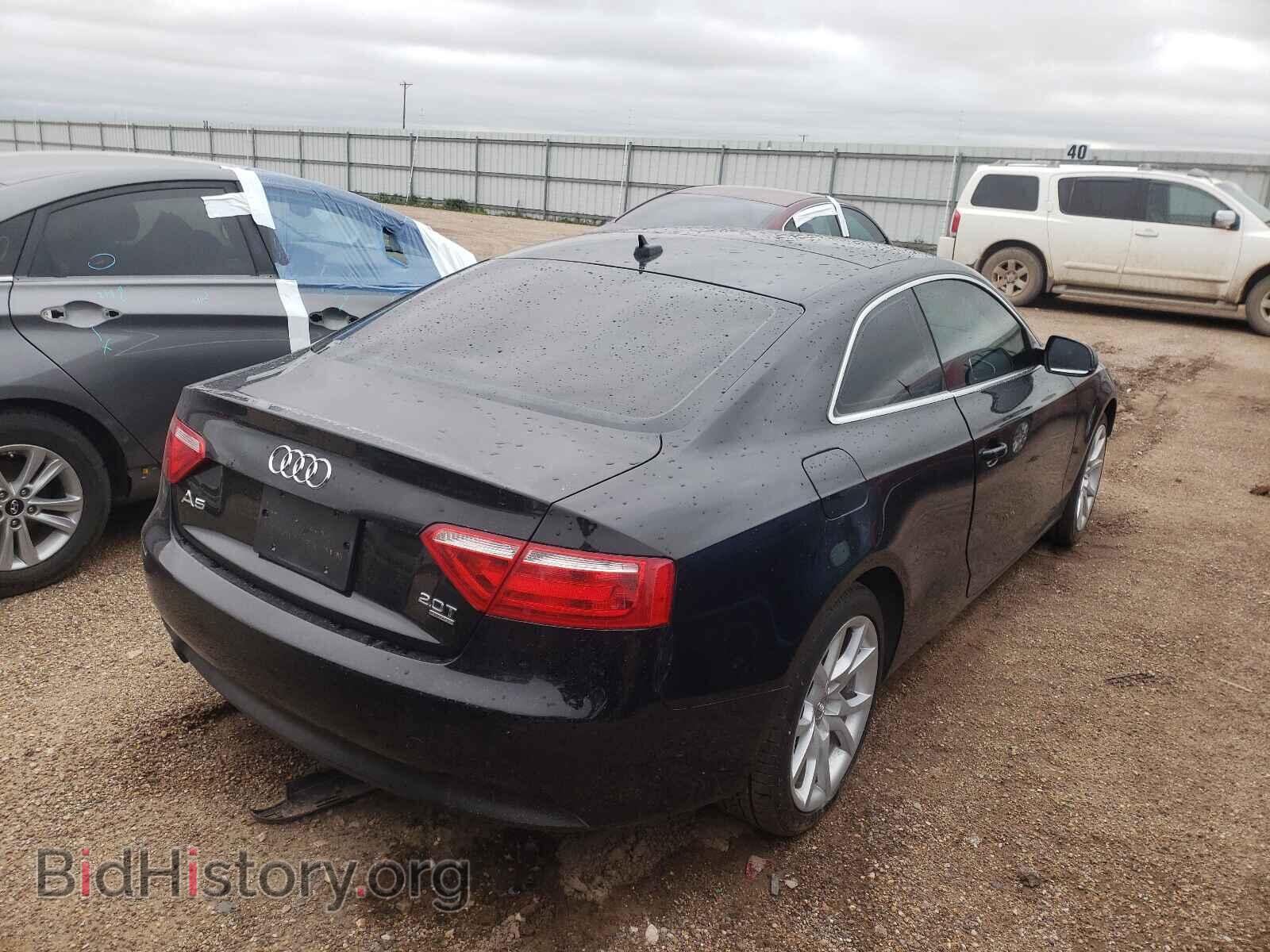 2012 AUDI A5 - VIN: WAUCFAFR2CA030572 - Фото 4