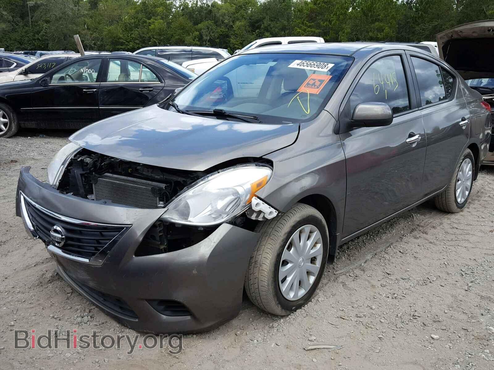 2012 NISSAN VERSA - VIN: 3N1CN7AP5CL926309 - Фото 2