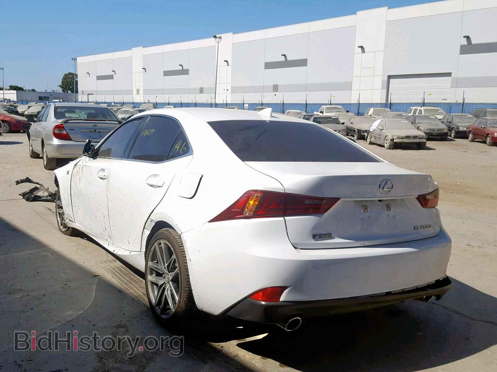 2016 LEXUS IS - VIN: JTHBA1D23G5003252 - Фото 3
