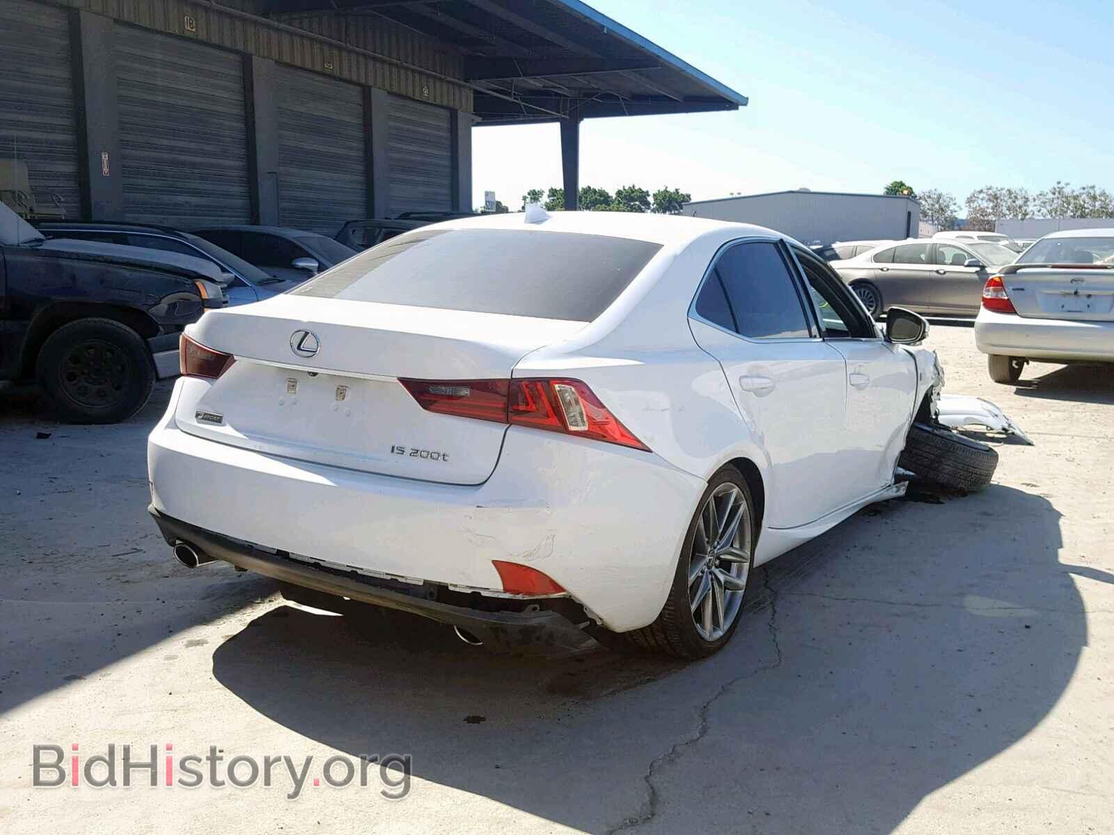 2016 LEXUS IS - VIN: JTHBA1D23G5003252 - Фото 4