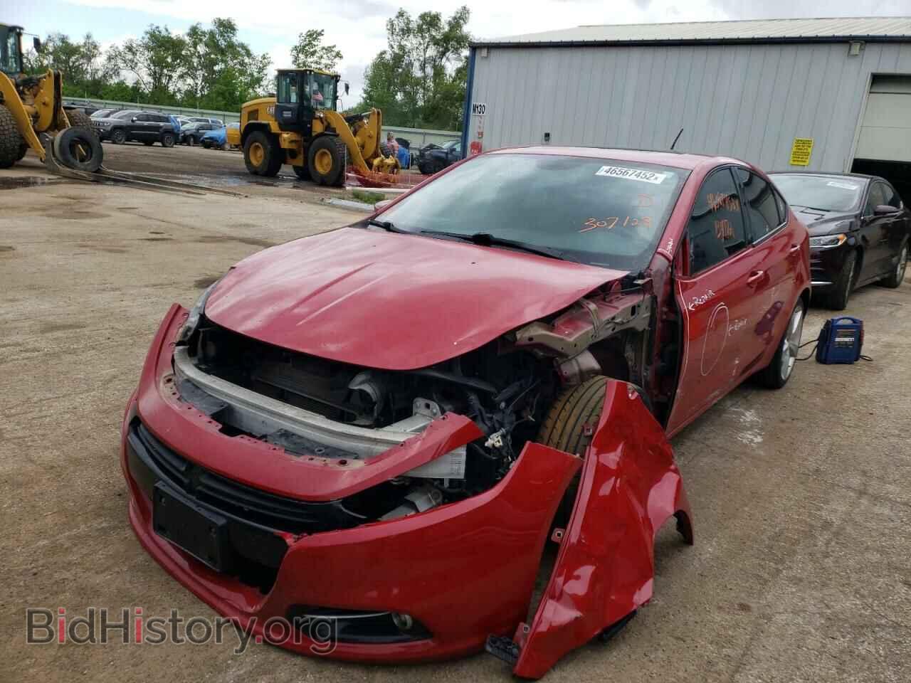 2015 DODGE DART - VIN: 1C3CDFEBXFD307129 - Фото 2