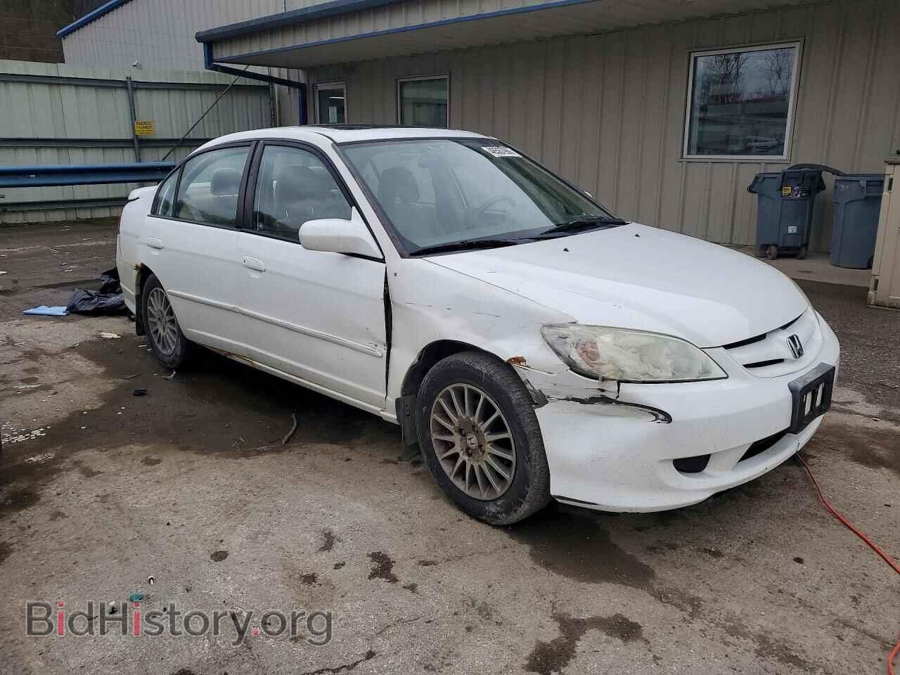2005 HONDA CIVIC - VIN: 2HGES26715H569587 - Фото 4
