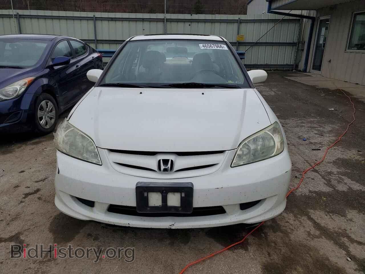 2005 HONDA CIVIC - VIN: 2HGES26715H569587 - Фото 5