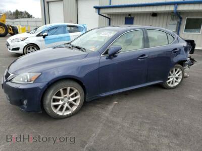 2011 Lexus IS IS 250, синий — VIN JTHCF5C23B5044942, Copart