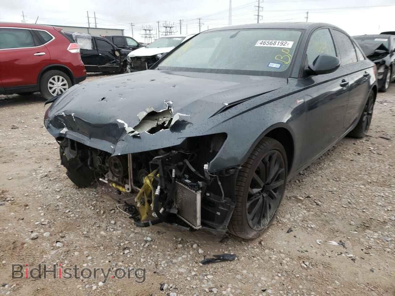 2014 AUDI A6 - VIN: WAUFGAFC2EN077215 - Фото 2