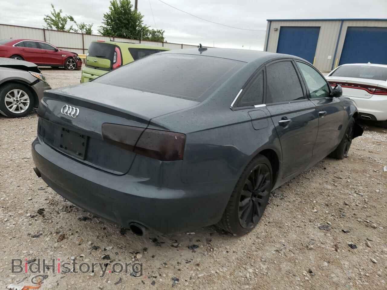 2014 AUDI A6 - VIN: WAUFGAFC2EN077215 - Фото 4