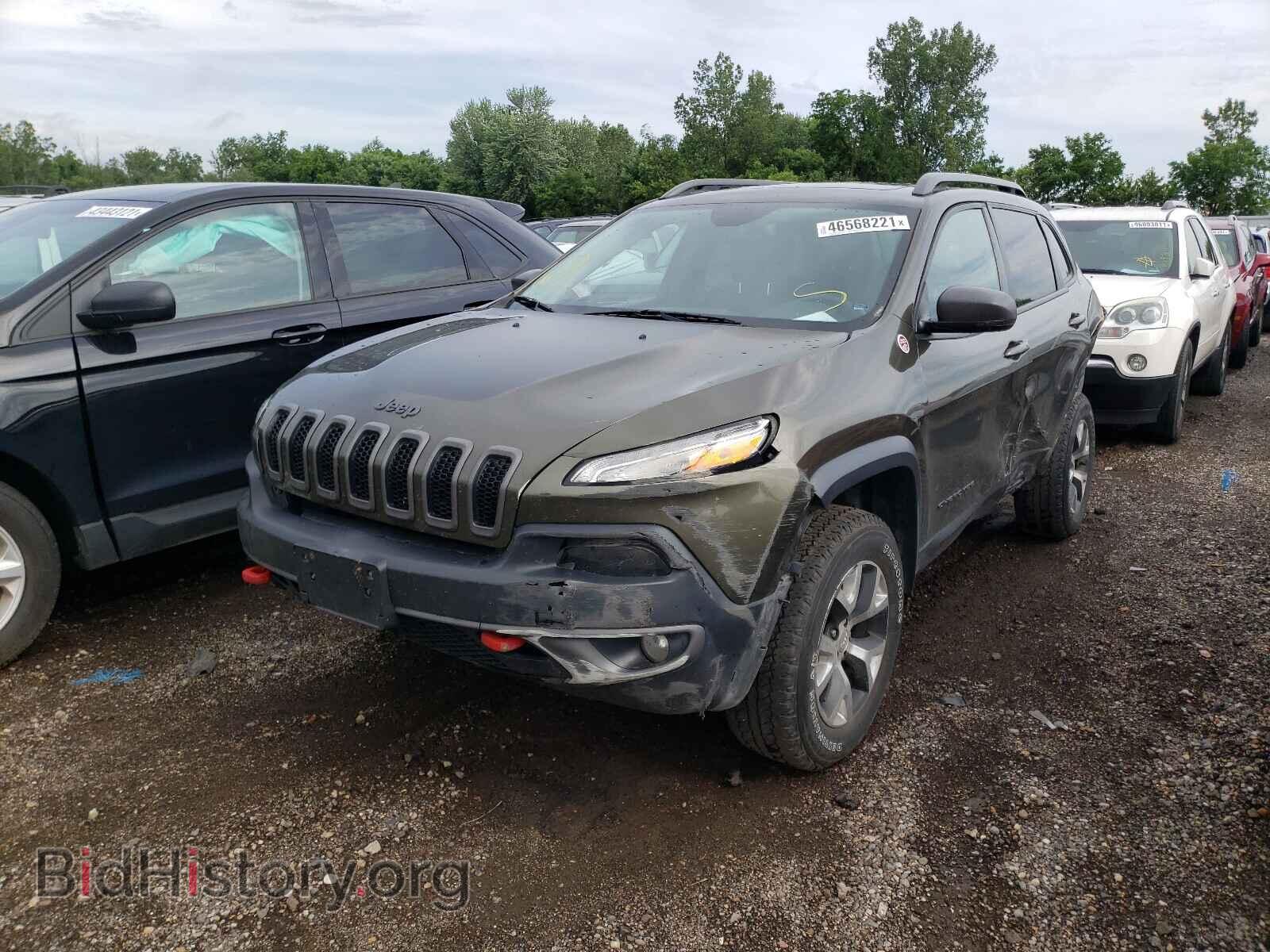 2015 JEEP CHEROKEE - VIN: 1C4PJMBS6FW613067 - Фото 2