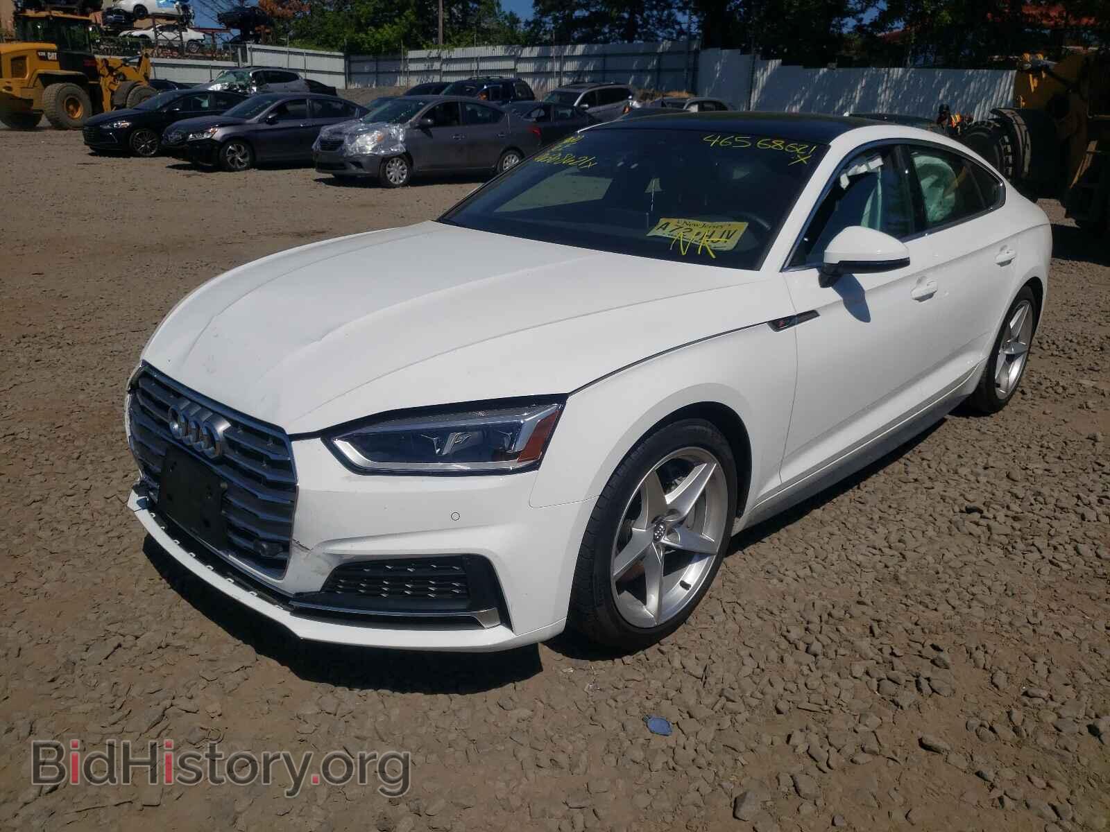 2019 AUDI A5 - VIN: WAUENCF54KA023352 - Фото 2