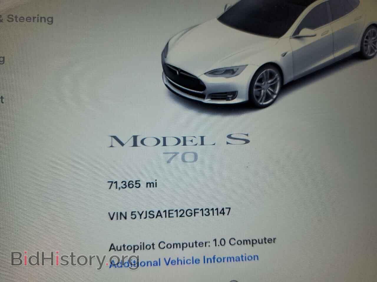 2016 TESLA MODEL S - VIN: 5YJSA1E12GF131147 - Photo 9