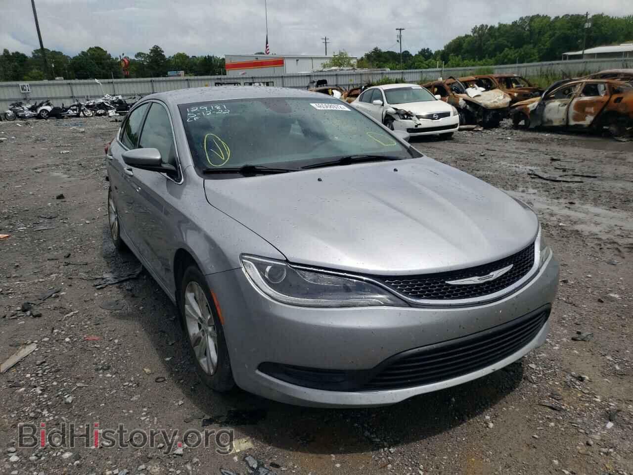 Фотография 1C3CCCFB5GN186201 - CHRYSLER 200 2016