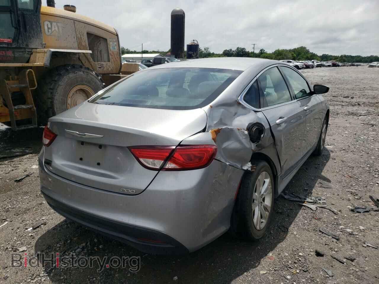 2016 CHRYSLER 200 - VIN: 1C3CCCFB5GN186201 - Фото 4