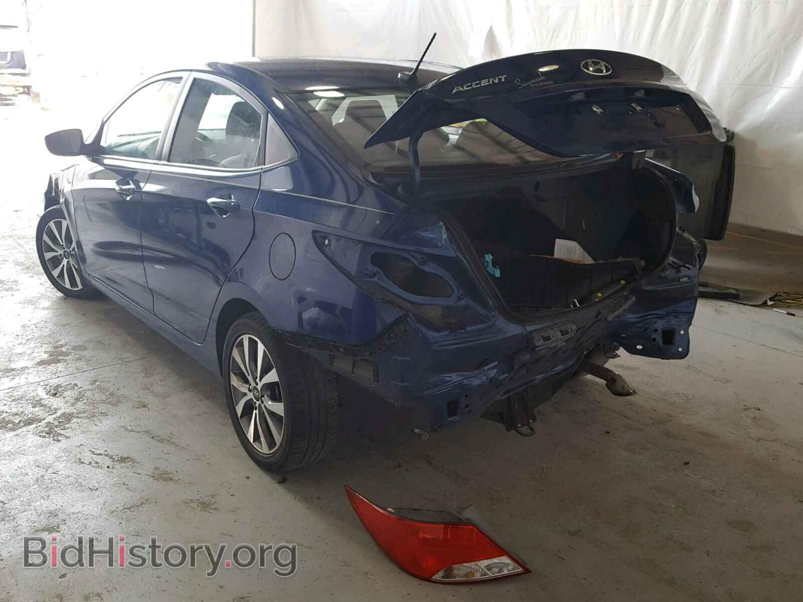 2017 HYUNDAI ACCENT - VIN: KMHCT4AE0HU282565 - Фото 3