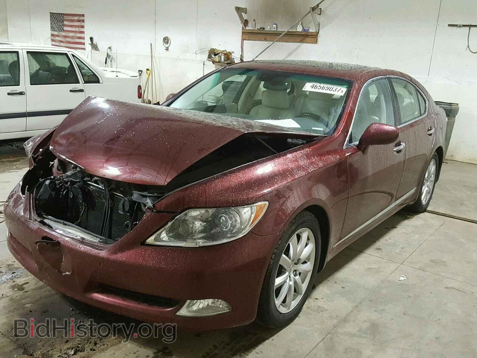 2009 LEXUS LS460 - VIN: JTHCL46F595003711 - Фото 2