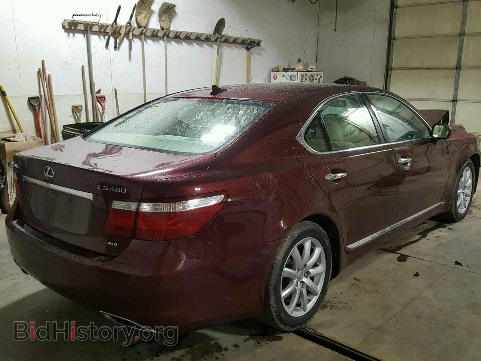 2009 LEXUS LS460 - VIN: JTHCL46F595003711 - Фото 4