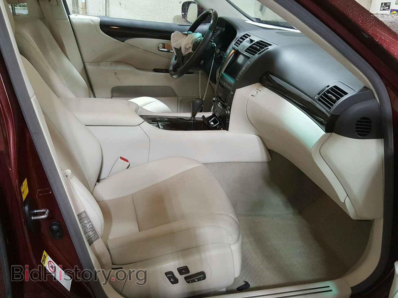 2009 LEXUS LS460 - VIN: JTHCL46F595003711 - Фото 5