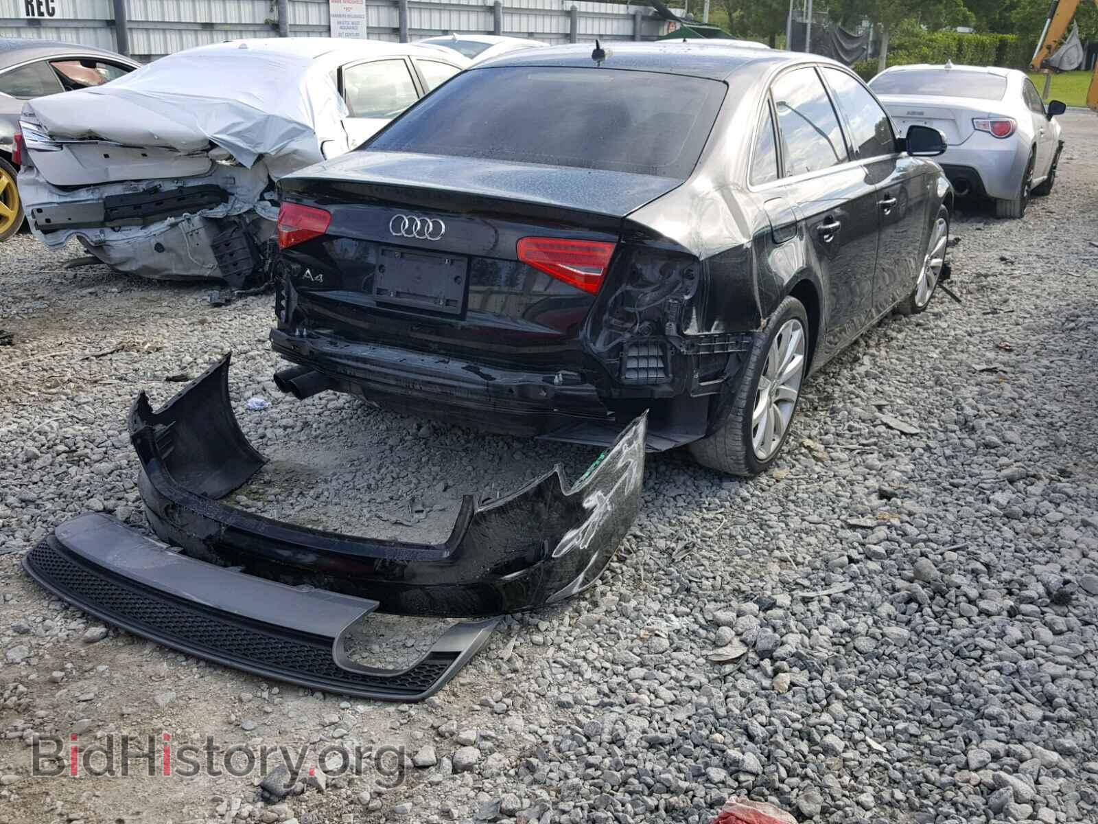 2014 AUDI A4 - VIN: WAUAFAFL8EA079989 - Фото 4