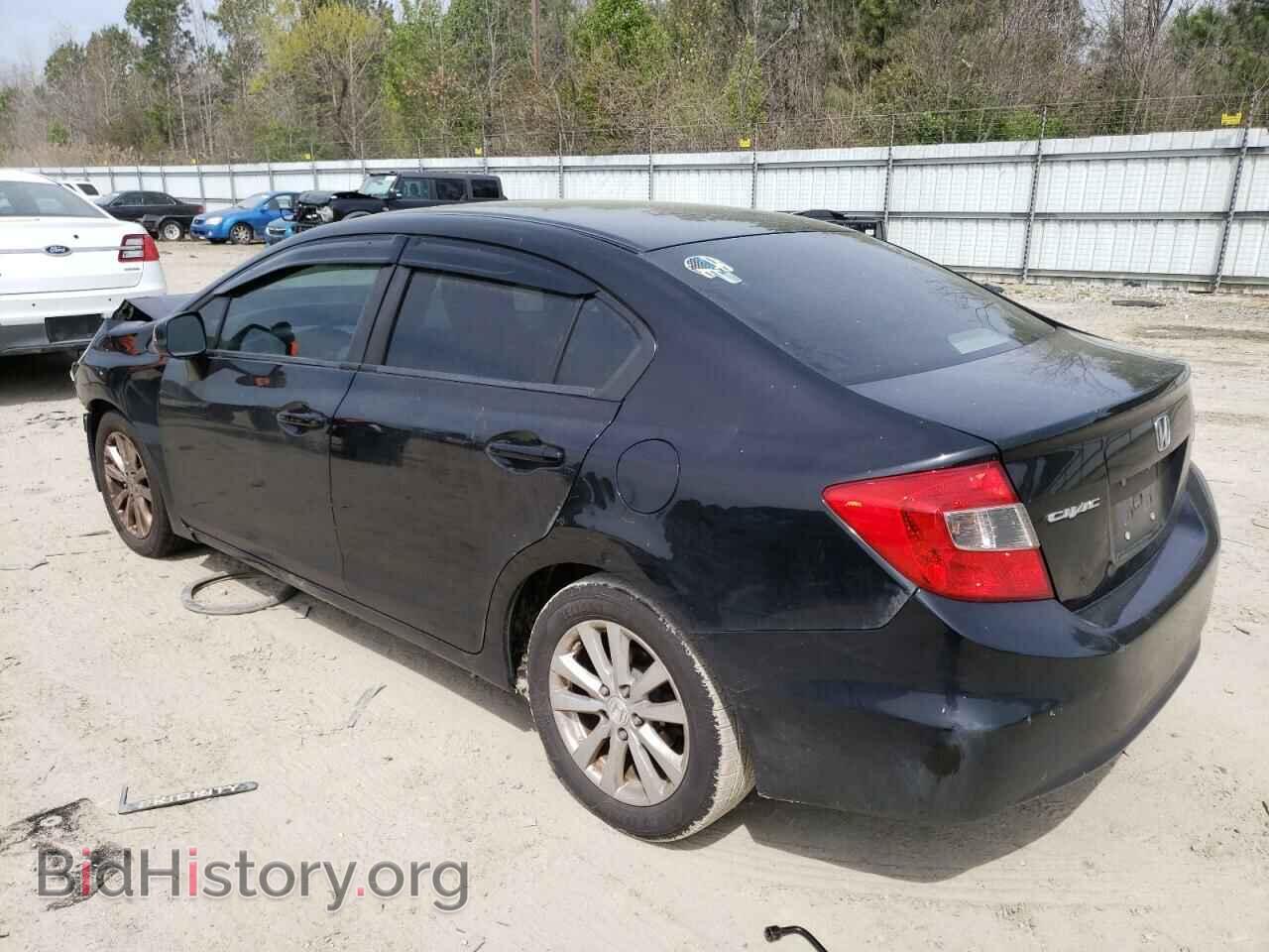 2012 HONDA CIVIC - VIN: 19XFB2F80CE378800 - Фото 2