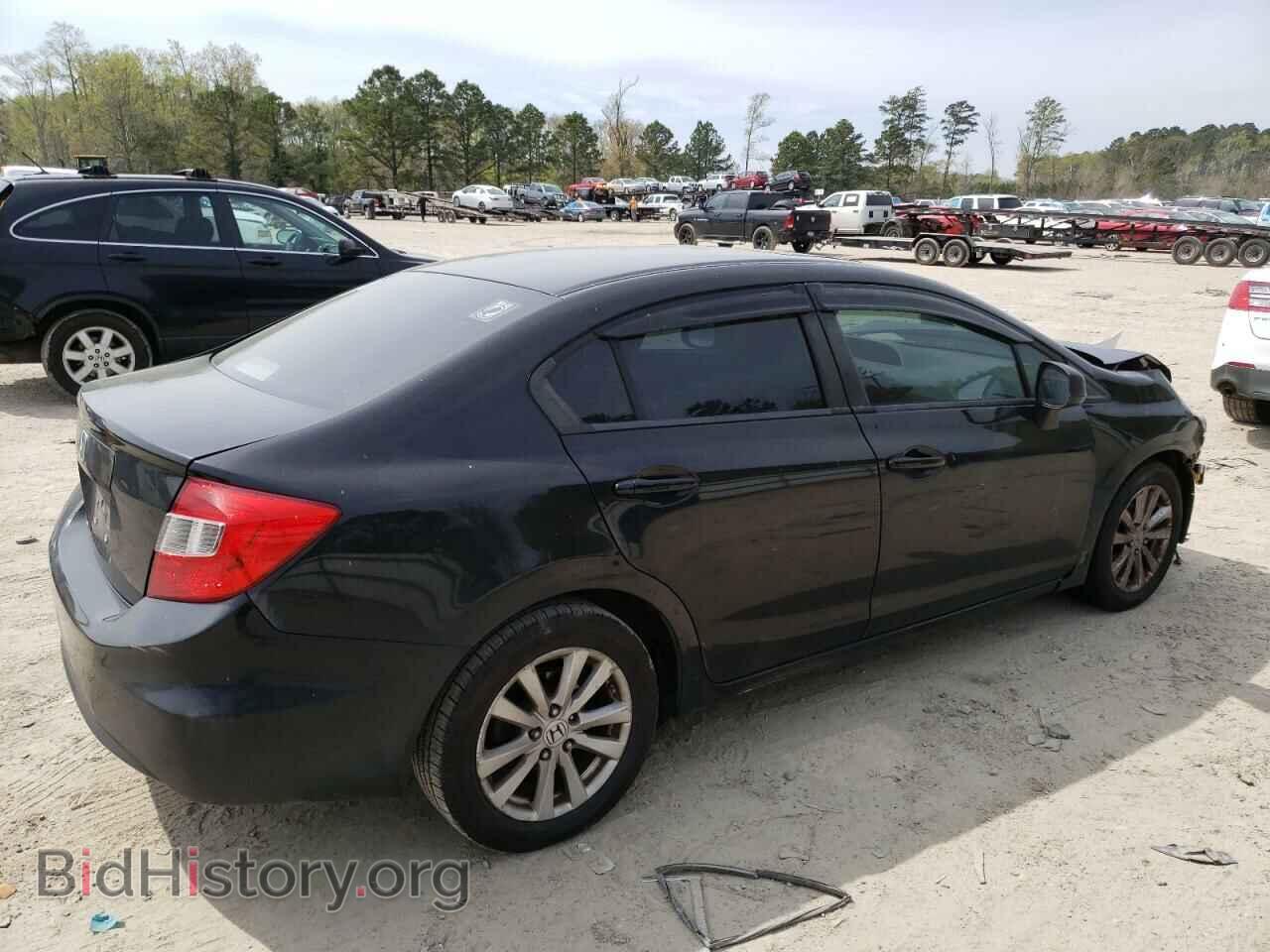 2012 HONDA CIVIC - VIN: 19XFB2F80CE378800 - Фото 3
