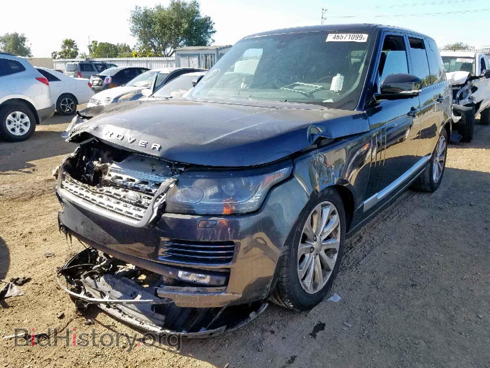 2014 LAND ROVER RANGE ROVE - VIN: SALGS2WF7EA195783 - Photo 2