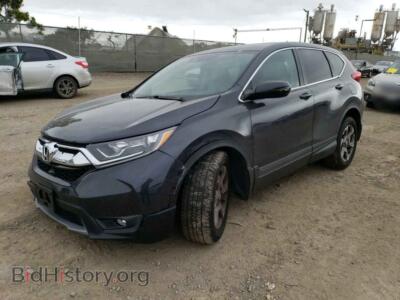 2017 Honda CRV CR-V EXL, charcoal — VIN 7FARW1H84HE042761, Copart
