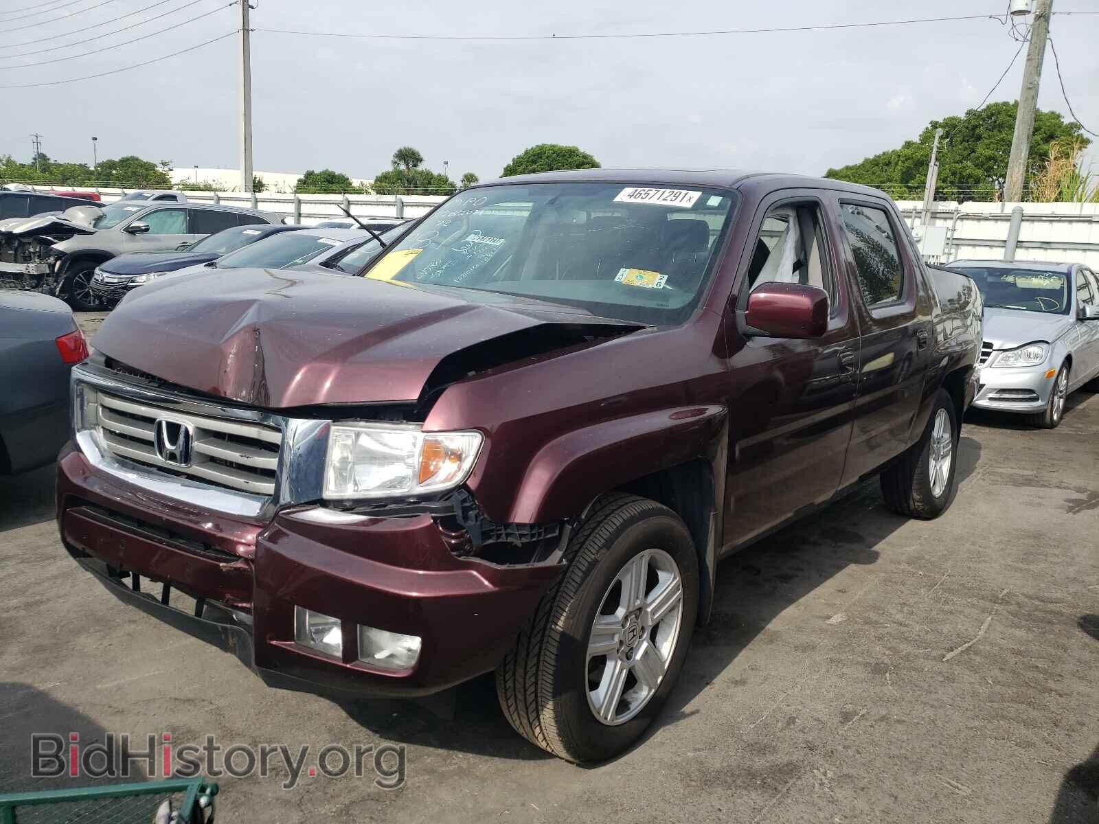 2014 HONDA RIDGELINE - VIN: 5FPYK1F58EB002813 - Фото 2