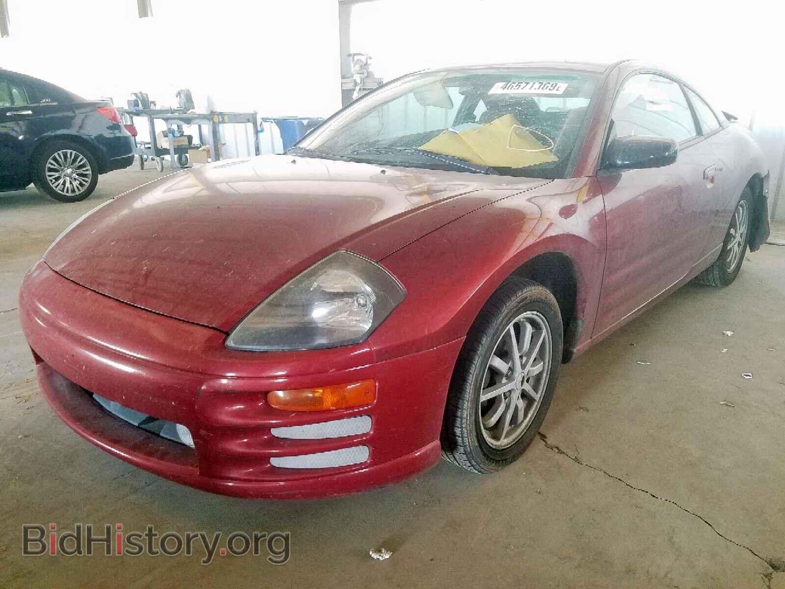 2000 MITSUBISHI ECLIPSE - VIN: 4A3AC44G6YE125297 - Фото 2