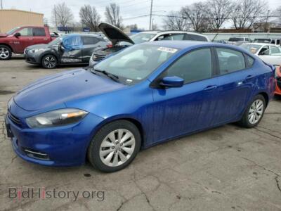 2014 Dodge DART SXT, blue — VIN 1C3CDFBB6ED867152, Copart