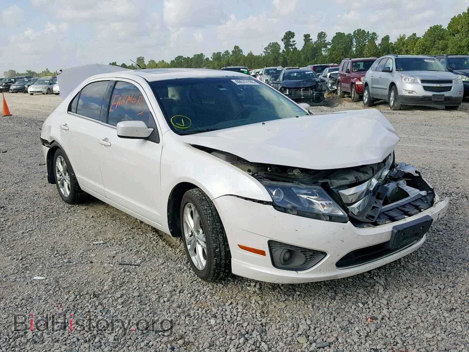 Фотография 3FAHP0HAXCR332159 - FORD FUSION SE 2012