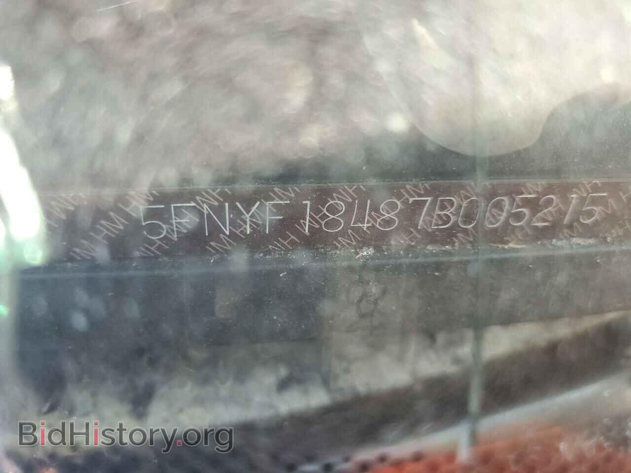 2007 HONDA PILOT - VIN: 5FNYF18487B005215 - Фото 13