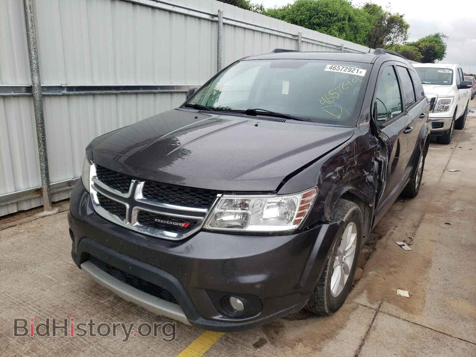 2016 DODGE JOURNEY - VIN: 3C4PDCBB6GT198437 - Фото 2
