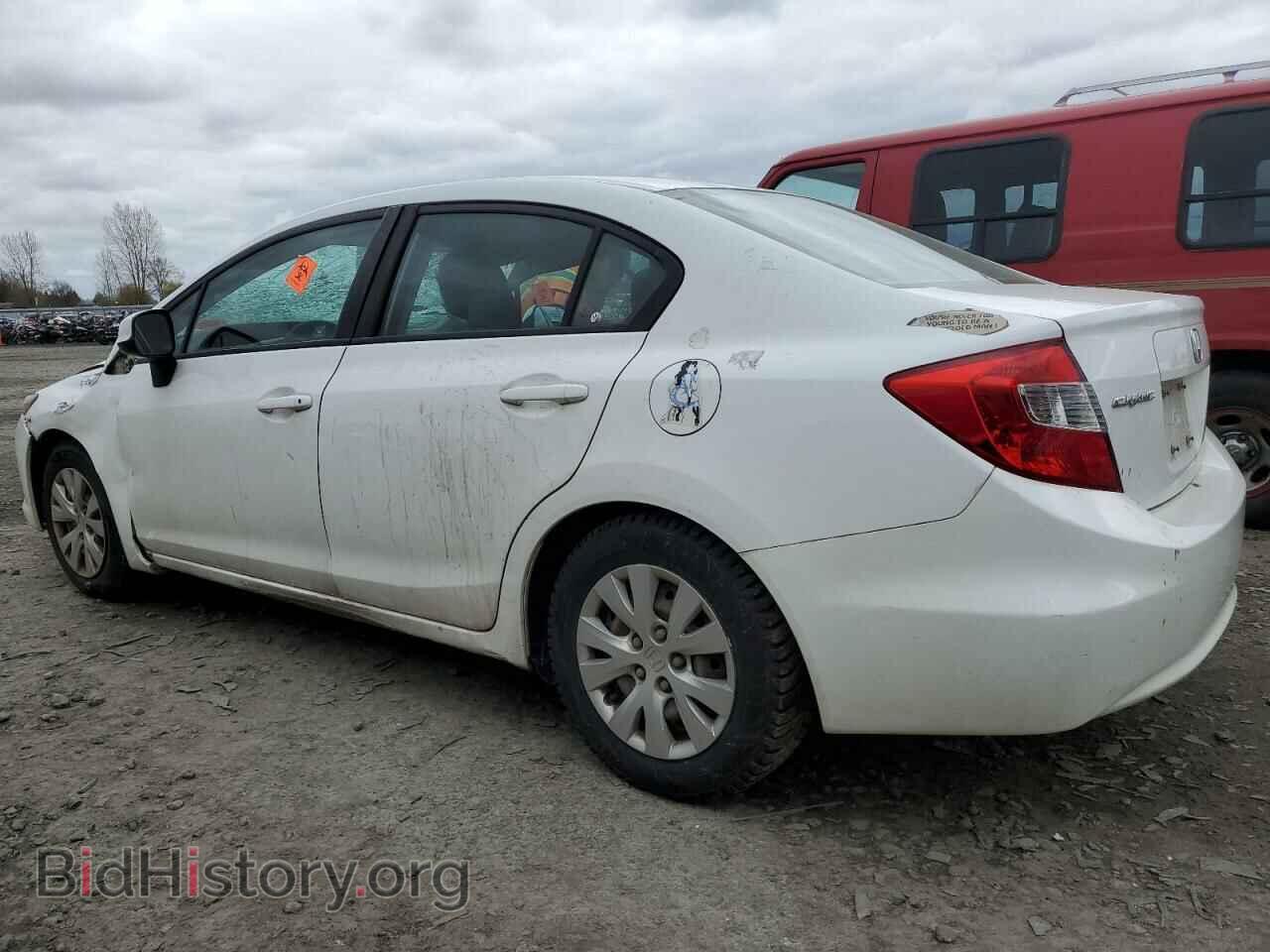 2012 HONDA CIVIC - VIN: 2HGFB2F56CH335199 - Фото 2