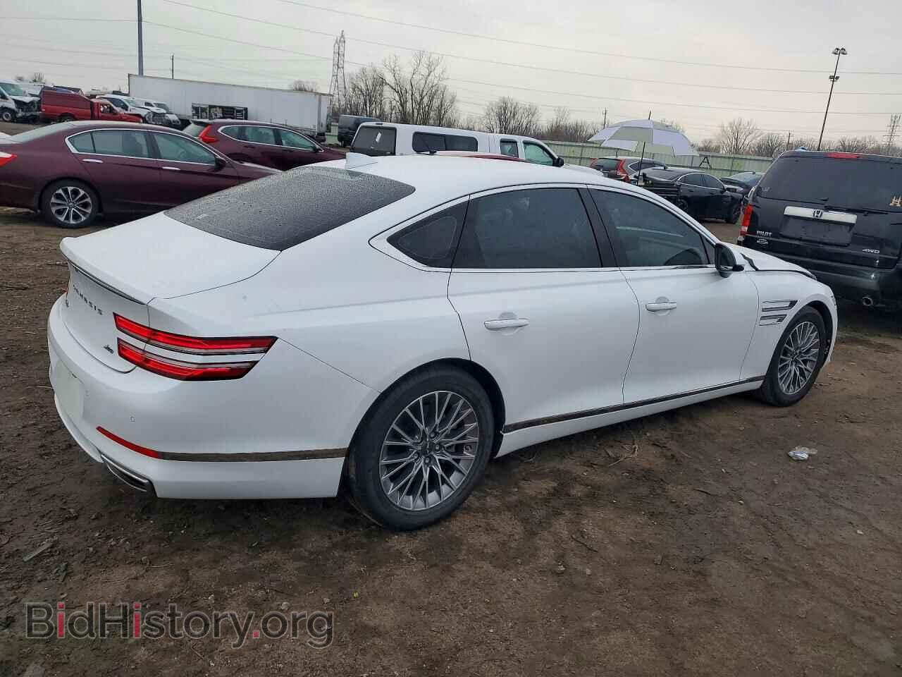 2021 GENESIS G80 - VIN: KMTGB4SC7MU049249 - Фото 3