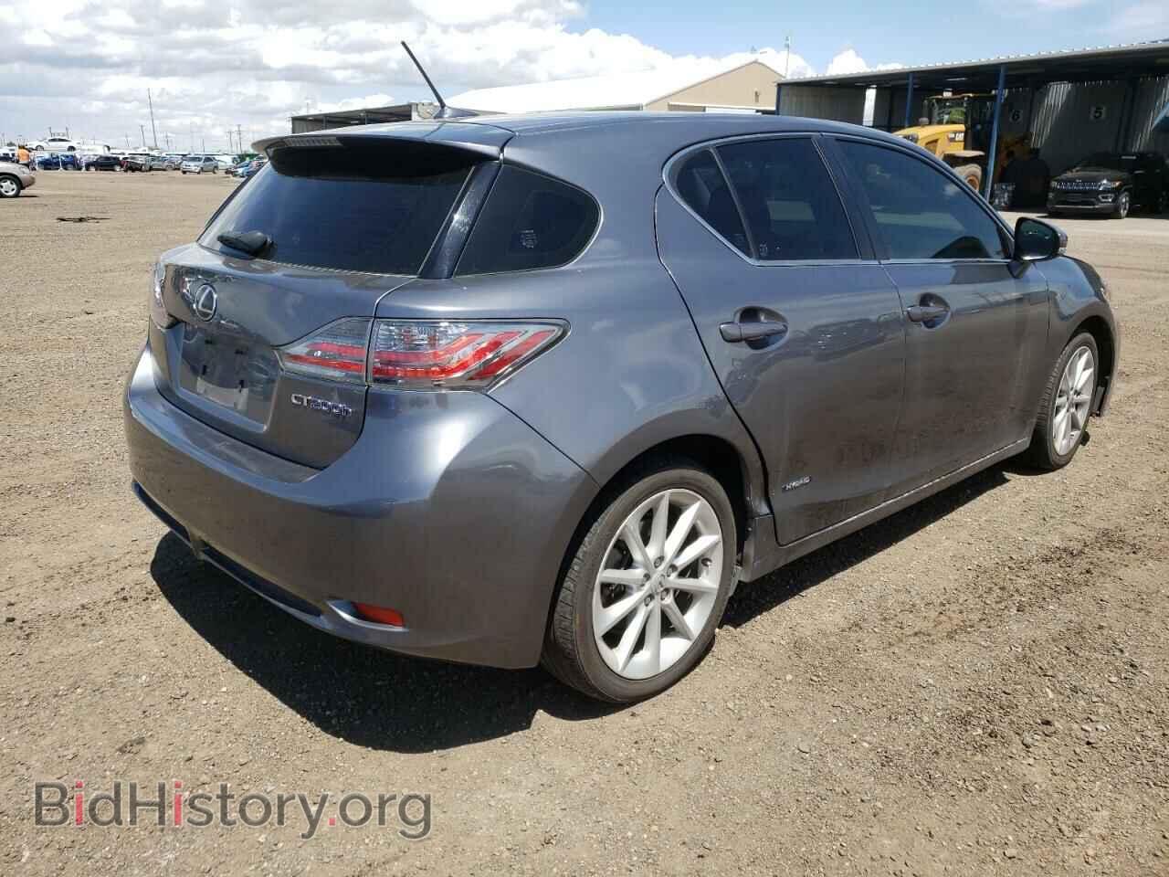 2013 LEXUS CT 200 - VIN: JTHKD5BH4D2155897 - Фото 4